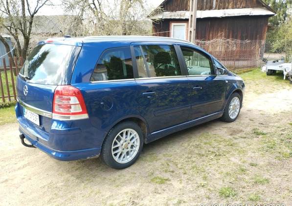 Opel Zafira cena 9500 przebieg: 297000, rok produkcji 2008 z Siedlce małe 781